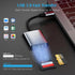 SAMKE 2-in-1 SD/SDHC/SDXC/MMC/Card, 3.0 15, USB C SD TF Card Reader, Micro SD Memory Card Reader for TF SD/Micro USB SD