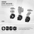 TUSITA Lock 360 Base - Motorcycle Handlebar Clamp