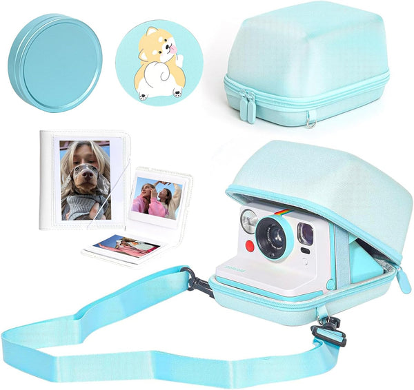 WOGOZAN Camera Case Kit for Polaroid Now 2nd/3rd, Now+ Gen 2/3rd, I-Type,