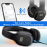 Wireless Headphones with FM Radio and Bluetooth 5.0, Rechargeable Portable Headset for Jogging, Cycling
