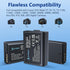 A Artman LP-E10 3-Pack 1600mAh 3-Slot E10, T7 T6 T5 T3 T100, X50 X70 X70 X80 X90, 1100D 1200D 1300D 1500D 2000D 3000D