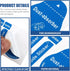 200pcs Glass Dusting Stickers for Phone Removal, Laptop Computer Guide Touch Blue Cell Duster