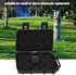 Outdoor Shockproof Waterproof Containers Storage Box, Small Hard Outdoor Camera Carrying Case, ABS Portable Travel Shockproof Pressure-Proof Sealed Box with Shock-Absorbing Pad Inside(B Size) by Yosoo Health Gear
