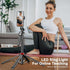 KONPCOIU 71"" 1 Extendable Phone Tripod, Selfie Stick Vlog Tripod Stand Quadrapod with All in Phone Clip, Travel Holder