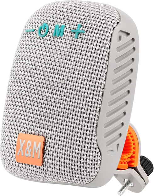 Xbnmex Portable Bluetooth for Bike, IPX5 Waterproof Wireless Traveling Bicycle Speakers, Integrated Design