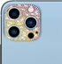 Omorro Bling Camera Lens Cover Protector for iPhone 14, 3D Glitter Crystal Diamond Rhinestone Anti-Scratch Sticker