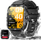 Military Smart Watch for Men, 3ATM Waterproof, 2.0'' Big Screen Tactical Smartwatch, 430mAh Fitness Tracker with Heart