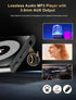 CCHKFEI 64GB MP3 2.4" MP3 MP3 128GB Player with Bluetooth Screen Hi-Fi Lossless Sound Bluetooth Player Built-in Speaker