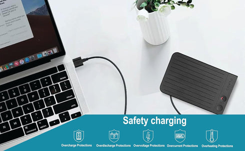 2xPack 4 USB C Magnetic Charger Cables for PLAUD Note AI Voice Recorder Pin Replacement Magnetic Charging Cable Cord