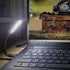 Kyfreshpower (8-Black) Flexible Mini USB LED Lamp Light Portable Night Light Compatible for Power Bank, Laptop
