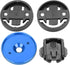 Road Bike Computer Holder, Stem Top Cover Stopwatch GPS Speedometer Mount (Blue)