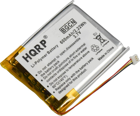 HQRP Battery Compatible with Dr. Dre Studio 2.0 Over-Ear Headphones, AEC643333 Wireless Studio2