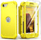 IDweel iPhone SE 2020/2022 Case, 3-in-1 Heavy Duty Slim Fit, Shock Absorption, Soft Silicone Bumper, Yellow.