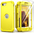 IDweel iPhone SE 2020/2022 Case, 3-in-1 Heavy Duty Slim Fit, Shock Absorption, Soft Silicone Bumper, Yellow.