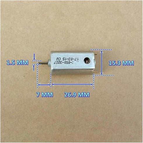 DVZEBUBC 2 FK-050 3.7V-4.2V 25200RPM 050 Pcs High Speed Rare Earth Mini Motor DC Miniature Motor Strong Magnetic Remote