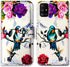 Case for Galaxy A71 5G, Hummingbird in Flowers Leather Flip Wallet Cover with Card Slot Holder Kickstand