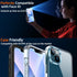 Ferilinso 3 Pack Screen Protector for iPhone 14 / iPhone 13 with 2 Pack Tempered Glass Camera Lens Protector, Phone