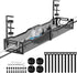 Mzmaxy Cable Management, 25'' Cable Management Under Desk No Drill, Metal Cord Organizer