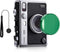 Rieibi Lens Cap for Fujifilm Instax Mini Evo, Accessories with Anti-Loss Rope, PC Material Mini Evo Lens Cover