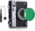 Rieibi Lens Cap for Fujifilm Instax Mini Evo, Accessories with Anti-Loss Rope, PC Material Mini Evo Lens Cover