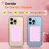 Suction Phone Case Mount, 2Pcs Silicone Grip Compatible with iPhone and Android Cases, Anti-Slip Holder for Tiktok