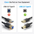 3-Pack 15ft, Cable Matters Long USB Printer Cable - USB A to B Cable, Compatible with Printer, External Hard Drive