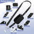 Uiwkow 3-in-1 Clip and Go Strap for Phone with Wallet Crossbody, Detachable Zippered RFID Wristlet WalletAdjustable