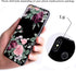 Ultra-Thin Black Soft Silicone TPU Phone Case + 2 Screen Protector for LG K31 Rebel (5.70") - Shock-Absorption Cover