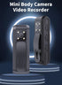 Diyeeni 1080P Body Camera with Audio and Video Recording, HD Body Cam with Auto Night Vision, Motion Detection