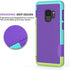 Jeylly Galaxy S9 Case with 2 Pack HD Soft Screen Protector, Ultra Slim One-Piece Anti-Slip Rugged Soft TPU Bumper