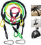 Camera Safety Tether, Stainless Steel Cable Wire Colorful Coating Lanyard with Hook