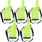 Lsgoodcare 5Pcs Portable Two Way Radio Waterproof Bag, Compatible with Motorola Kenwood Walkie Talkie Radio (Green)