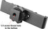 Dual Cold Shoe Mount Bracket, Chromlives Dual Hot Shoe Extension Bar, Cold Shoe Mount Plate Adapter for Microphone, LED