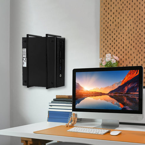 SFF PC Under Desk and Wall Mount, H 14.6" x W 4", Compatible with Dell OptiPlex 7040 7050 5050 9020