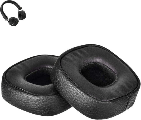 Major III Earpads Replacement Cushions, Compatible with Marshall Major III 3 Wired/Wireless Bluetooth Headphones (Black)