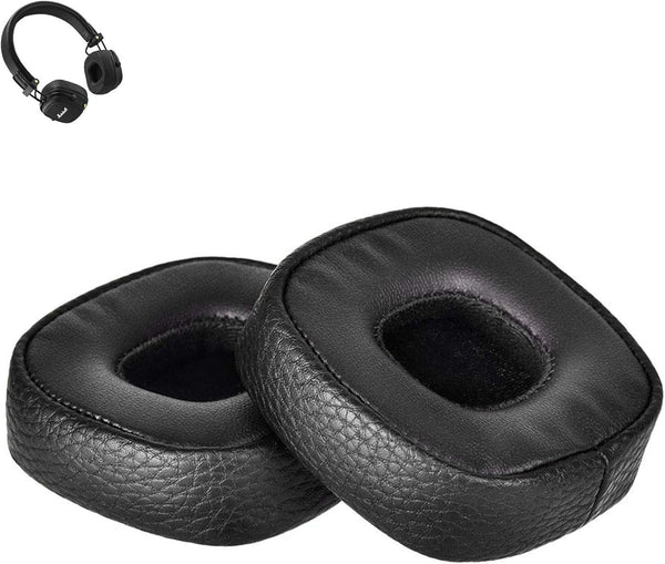 Major III Earpads Replacement Cushions, Compatible with Marshall Major III 3 Wired/Wireless Bluetooth Headphones (Black)