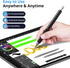 GUUGEI (4Pack,2 1 Capacitive Stylus Pen in Precision Series), Fibre Tips Universal Touch Screens Stylist, Fine Point
