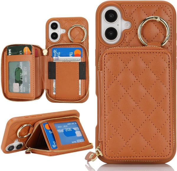Hamany for iPhone 17 Case Wallet with Card Holder,for iPhone 17 Phone case