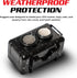 Spy Spot Magnetic Mount Weatherproof Case for GPS Trackers, Stash Lock Box for Items Under Vehicles