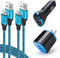 USB C Car Charger for Google Pixel 8a/8/8 Pro/7a/7/7 Pro, Samsung Galaxy S24 S23 S22 A10e, Fast Charging Adapter