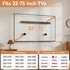 Antimbee 32-75 Inch 600x400mm 150lbs, 5, Studless Drywall TV Wall Mount, No Stud No Drill TV Bracket Hanger for TVs