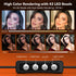 Ring Light for Laptop/Computer, 4'' Small Video Conference Lighting with Tripod, 3 Light Modes & 10 Brightness