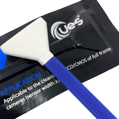 UES DSLR Camera Sensor and Lens Cleaning Travel Kit: Full-Frame Sensor Cleaning Swab, Cleaner, Air Blower, Microfiber Cloth, Lens Cleaning Pen, Lens Paper