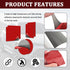YGDMD 6PCS Dash Cam Adhesive Pads,Heat Resistant Dash Cam Sticky Pads with Strong Adhesive Force,Cuttable Sticky Pad