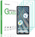 beukei 3 Pack Tempered Glass Screen Protector for Google Pixel 7a 5G, Touch Sensitive, Case Friendly, 9H Hardness