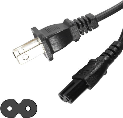 HQRP AC Power Cord Compatible with Aiwa Exos-9 Exos9, JBL Partybox Party Box 100 110 200 300 310 710 1000 Portable Boombox Bluetooth Speaker Audio Music System Power Cable, UL Listed