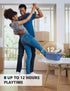 LENRUE Bluetooth Speaker - Wireless Portable with Loud Stereo Sound, Rich Bass, 12-Hour Playtime (Blue)