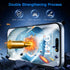 15 9H 15, 2 Pack Uyiton Anti-Blue Light for iPhone Screen Protector - Unbreak-Glass Full Coverage Case Friendly Scratch