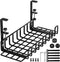 Under Desk Cable Management Tray - 16” No Drill Cord Organizer with Clamps for Wire Management, Pack of 1