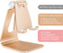 Aluminum Alloy Cell Phone Stand, Adjustable Tabletop Metal Phone Holder, Desktop Phone Dock Holder, Smartphone Cradle,